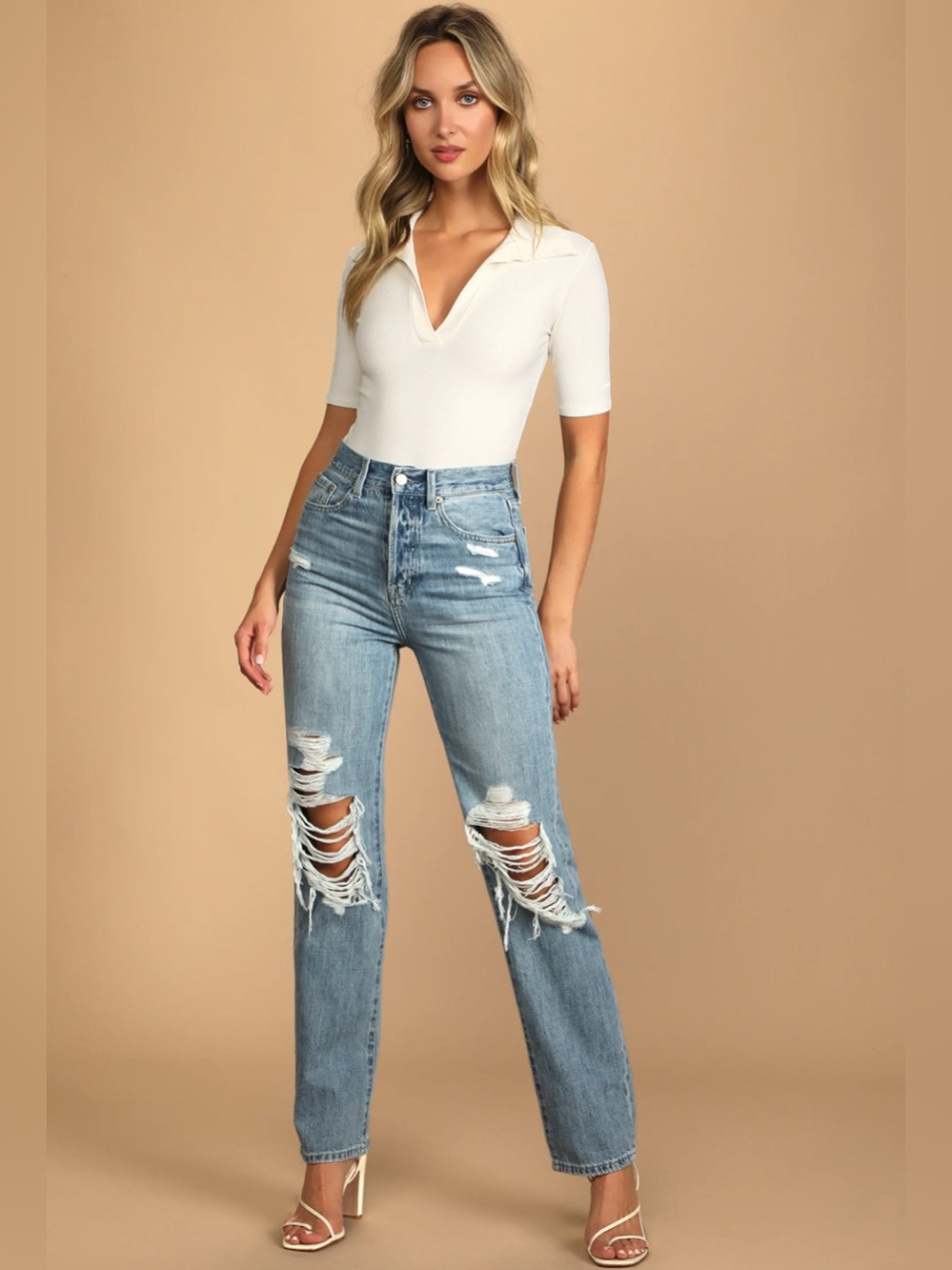 Pistola Cassie Super High Rise Straight Jeans Size 26